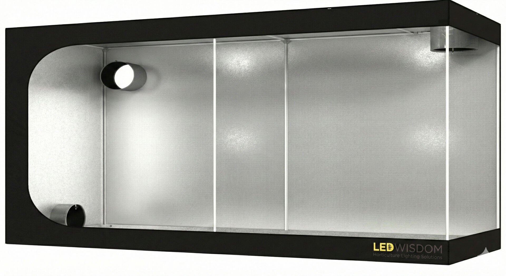 LEDWisdom GT240W Bitki Yetiştirme Kabini 240x120x200