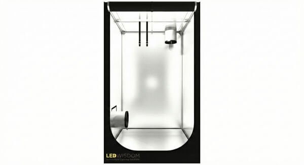 LEDWisdom GT120 Bitki Yetiştirme Kabini 120x120x200