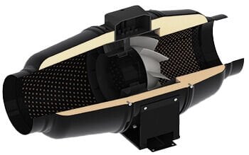 LEDWisdom Silent Grow Fan 200