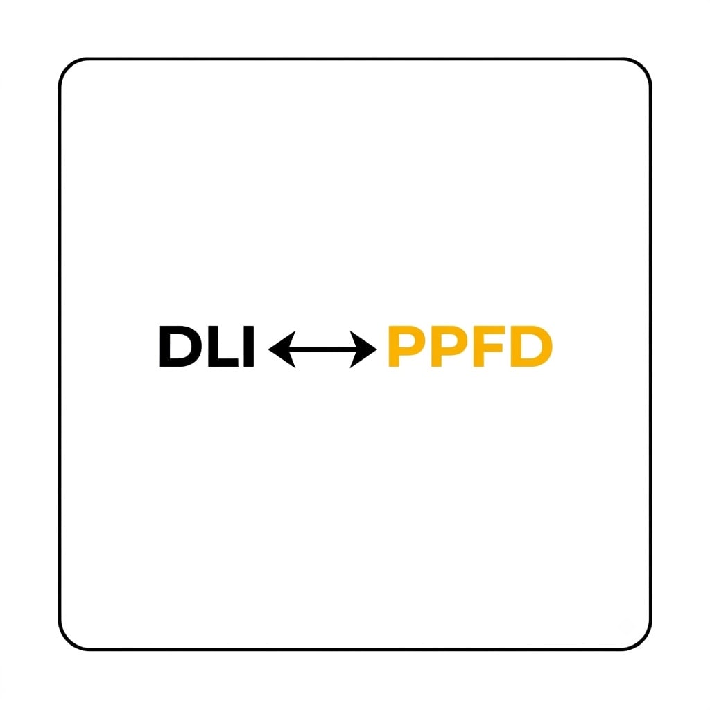 PPFD ↔ DLI Dönüştürücü